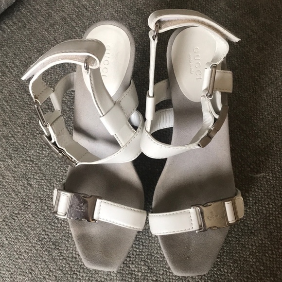 Gucci platform heels, Lifford Great White, size 8, comes with box - Picture 4 of 8